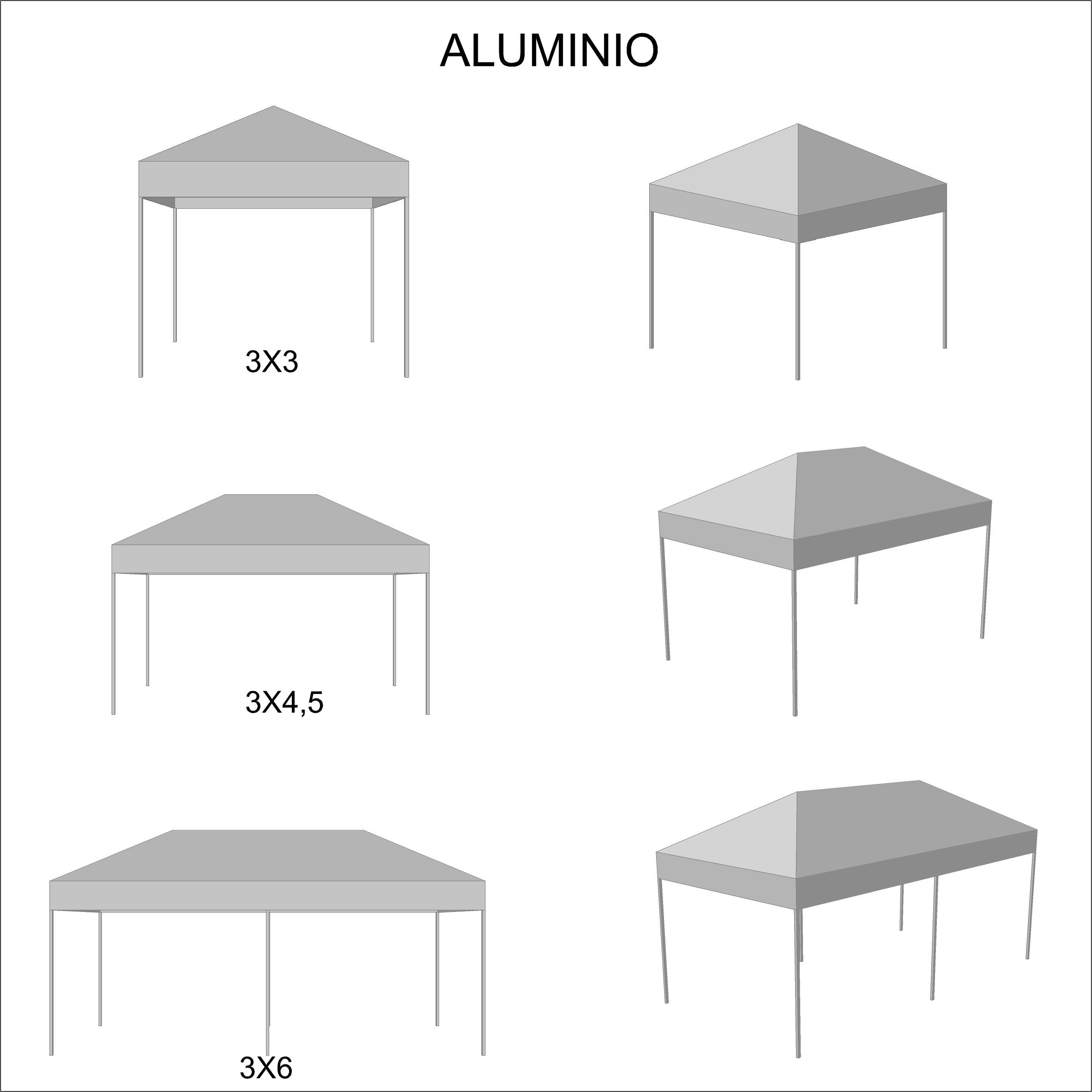 Carpas plegables para eventos y fiestas  Estructuras para exterior, Carpa,  Plegables