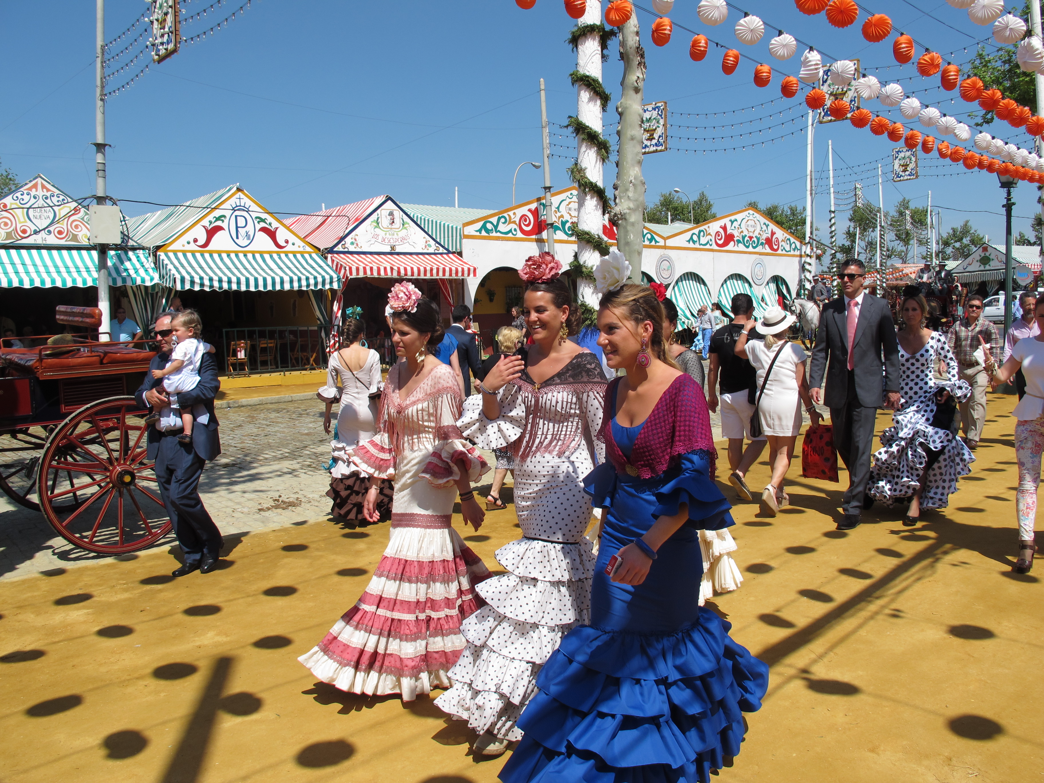 Feria de abril en Sevilla - Decoración de eventos
